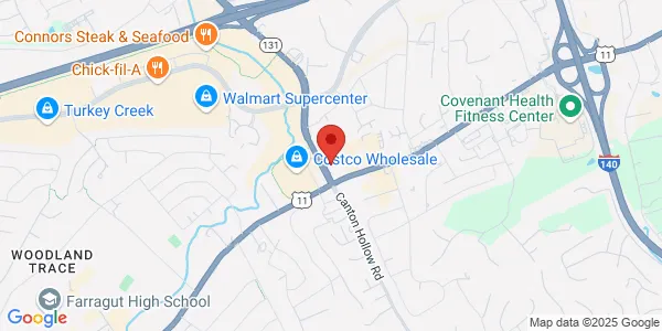 Map of 108 Lovell Rd Knoxville, TN 37934