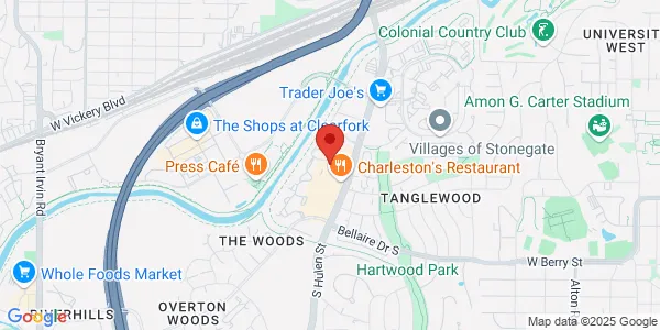 Map of 3000 S Hulen St Ste 180 Fort Worth, TX 76109