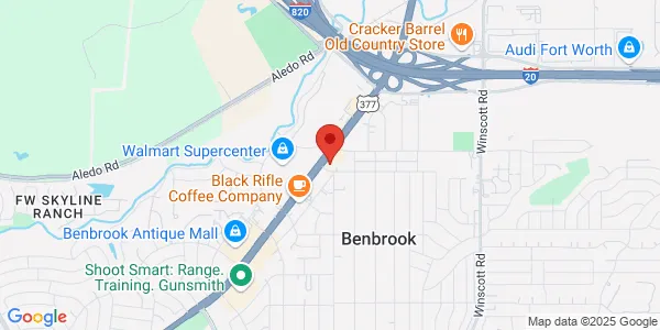 Map of 8735 Benbrook Blvd Ste 8735-A Benbrook, TX 76126