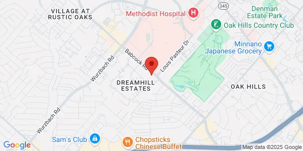 Map of 2020 Babcock Rd Ste 12 San Antonio, TX 78229
