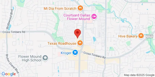 Map of 4001 Long Prairie Rd Ste 105 Flower Mound, TX 75028