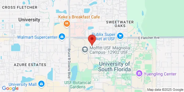 Map of 13330 Usf Laurel Dr Tampa, FL 33612