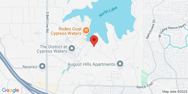 Map of 2999 Olympus Blvd Coppell, TX 75019