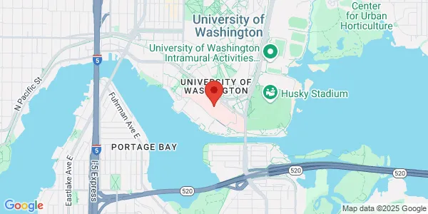 Map of 1959 NE Pacific St Fl 3 Seattle, WA 98195