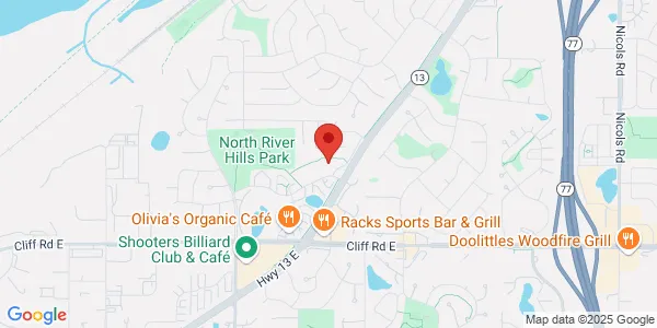 Map of 2428 East 117th St Burnsville, MN 55337