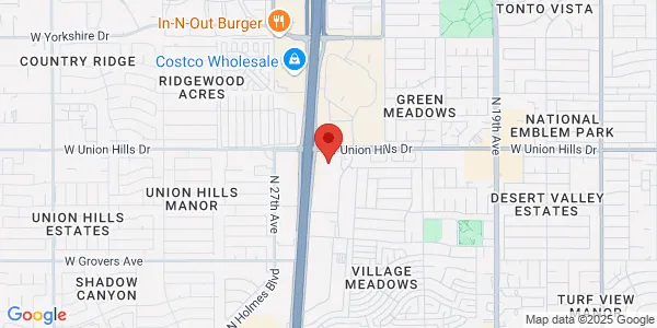Map of 18444 N 25th Ave Ste 140 Phoenix, AZ 85023