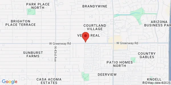 Map of 3850 W Greenway Rd Ste 150 Phoenix, AZ 85053