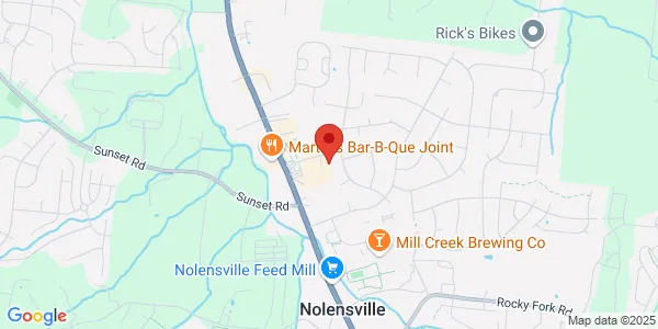 Map of 940 Oldham Dr Nolensville, TN 37135