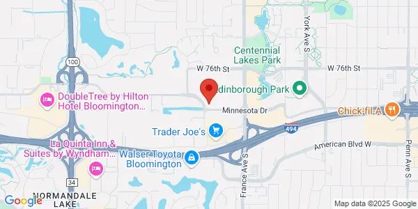 Map of 4100 Minnesota Dr Minneapolis, MN 55435