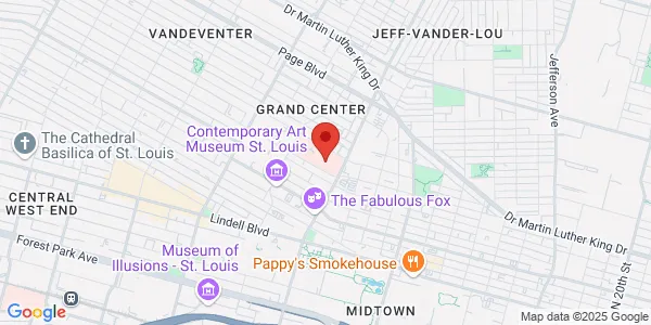 Map of 915 N Grand Saint Louis, MO 63106