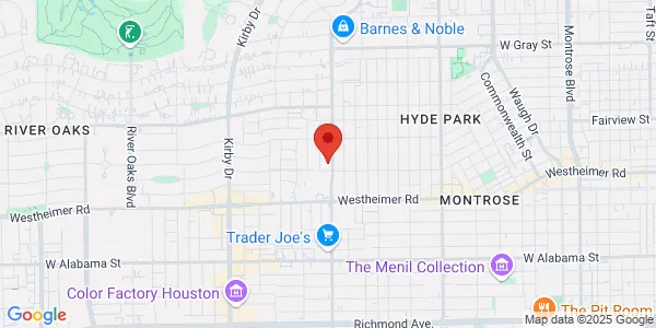 Map of 2320 S Shepherd Dr Houston, TX 77019