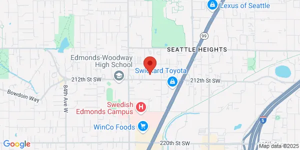 Map of 7315 212th St SW Ste 101-207 Edmonds, WA 98026