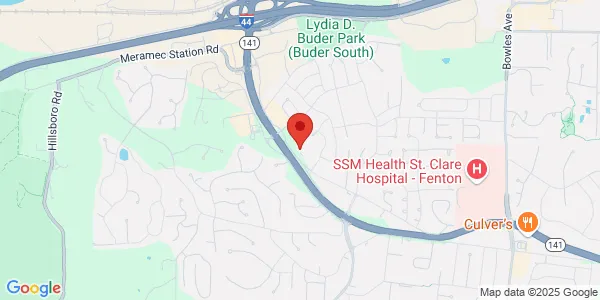 Map of 1819 Smizer Station Rd Fenton, MO 63026