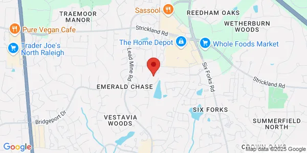 Map of 8300 Health Park Ste 221 Raleigh, NC 27615