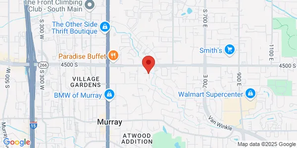 Map of 348 E 4500th S Ste 220 Murray, UT 84107
