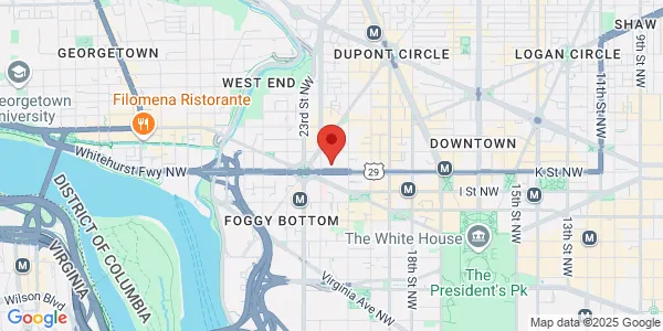 Map of 2141 K St NW Washington, DC 20037