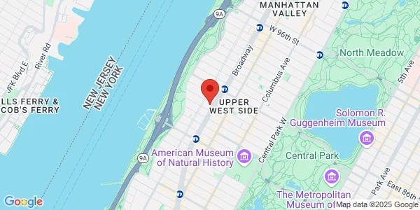 Map of 2315 Broadway Fl 4 New York, NY 10024