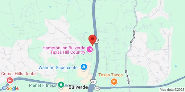 Map of 524 Singing Oaks Spring Branch, TX 78070