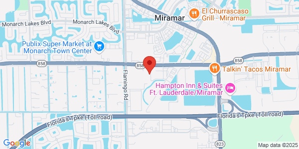 Map of 12074 Miramar Pkwy Miramar, FL 33025