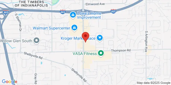 Map of 4903 South Emerson Ave Indianapolis, IN 46203