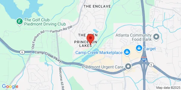 Map of 3890 Redwine Rd SW Ste 104 Atlanta, GA 30331