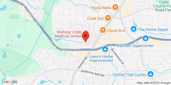 Map of 1700 Hospital S Dr Ste 410 Austell, GA 30106