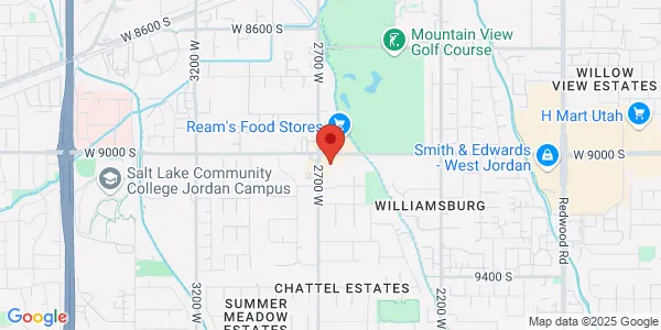Map of 2655 West 9000 South West Jordan, UT 84088