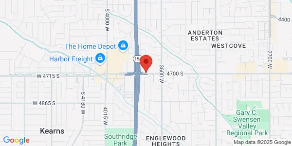 Map of 3730 W 4700 S Taylorsville, UT 84129