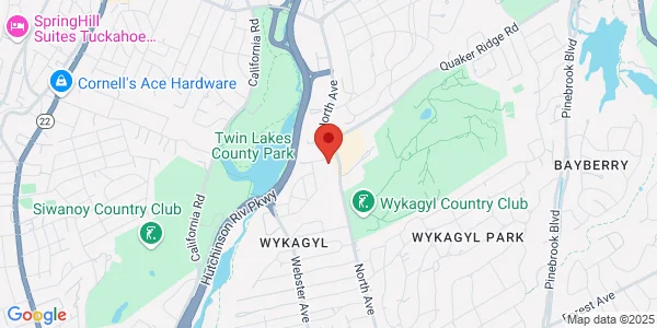 Map of 1296 North Ave New Rochelle, NY 10804
