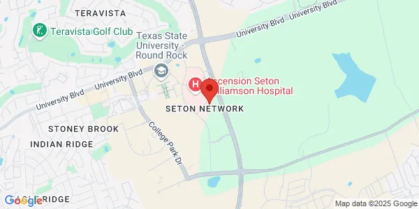 Map of 301 Seton Pkwy Ste 200 Round Rock, TX 78665