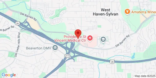 Map of 9701 SW Barnes Rd Ste 200 Portland, OR 97225