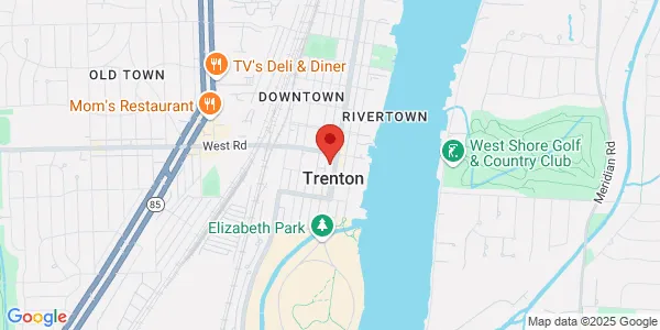Map of 2836 W Jeffersom Ste 106 Trenton, MI 48183