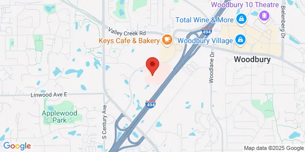 Map of 1925 Woodwinds Dr Saint Paul, MN 55125