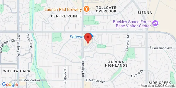 Map of 1250 South Buckley Rd Aurora, CO 80017