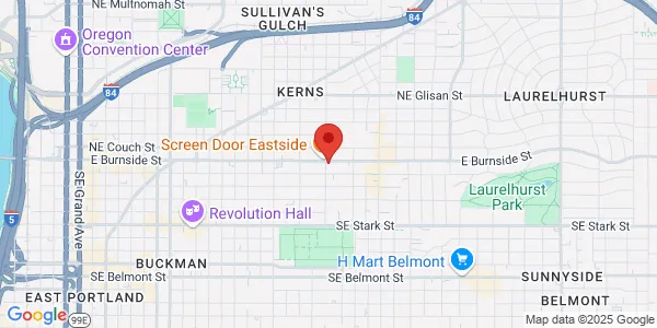 Map of 2400 E Burnside St Portland, OR 97214