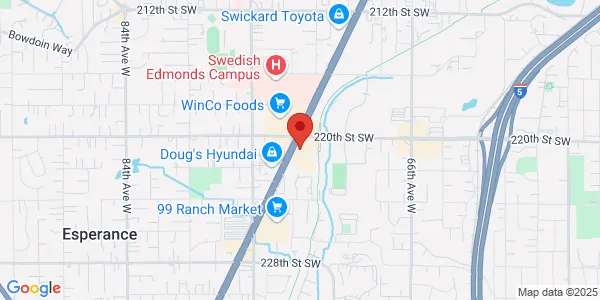 Map of 22019 Hwy 99 Ste 120 Edmonds, WA 98026