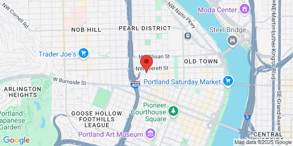Map of 202 NW 13th Ave Portland, OR 97209