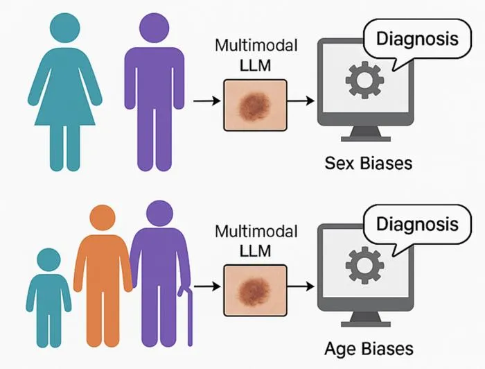 Study Finds Age and Sex Bias in AI Skin Disease Diagnosis Models