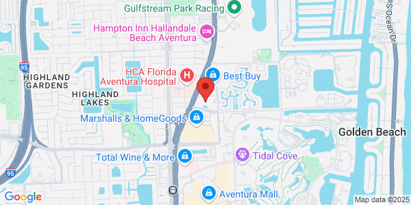 Map of 20803 Biscayne Blvd Ste 103 Aventura, FL 33180