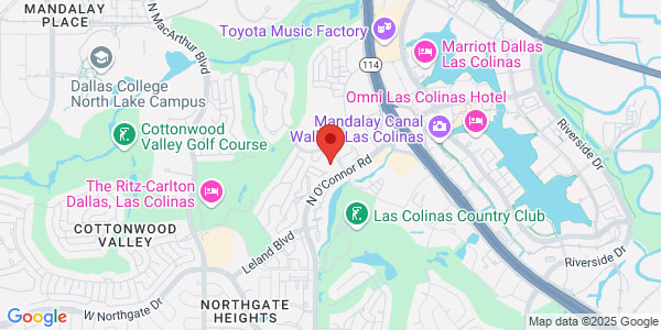 Map of 4835 N Oconnor Rd Ste 132 Irving, TX 75062