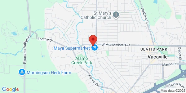 Map of 190 S Orchard Ave Ste A-115 Vacaville, CA 95688