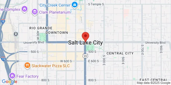 Map of PO Box 30983 Salt Lake City, UT