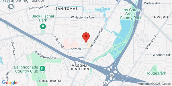 Map of 14125 Capri Dr Ste 10 Los Gatos, CA 95032