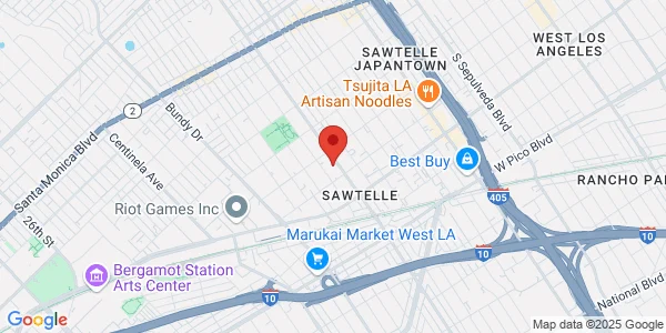 Map of 2001 S Barrington Ave Ste- 212 Los Angeles, CA 90025