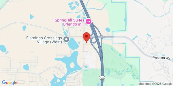 Map of 13323 Hartzog Rd Winter Garden, FL 34787