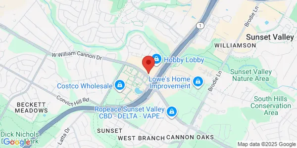 Map of 6600 S MoPac Expy Ste 2180 Austin, TX 78749