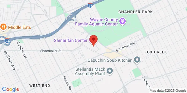Map of 5555 Conner St Ste 3220 Detroit, MI 48213