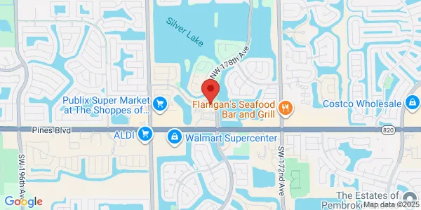 Map of 701 NW 179th Ave Bldg C Ste 102 Pembroke Pines, FL 33029