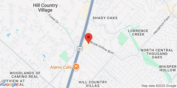 Map of 15052 San Pedro Ave San Antonio, TX 78232
