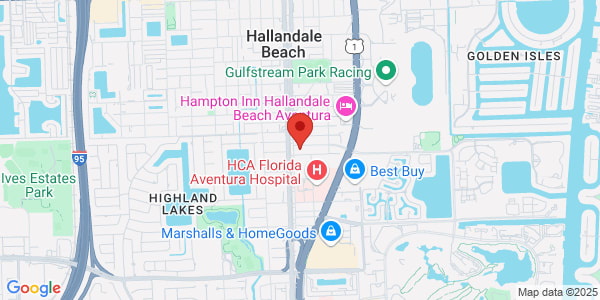 Map of 21355 E Dixie Hwy Ste 101 Aventura, FL 33180